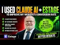 I Used Claude AI Estage to Improve My Website s Conversion Rate Before After