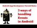 Android App Development Tutorial Series - 7