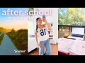 after school night routine senior in high school