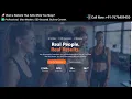 Buy Gym Website with Social Proof Success Stories - React Tailwind Fitness Design