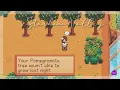Your fruit tree wasn t able to grow last night Stardew Valley