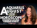 AQUARIUS Sun Moon Rising AUGUST 2026 Love Luck Life-Changing Opportunities Arrive