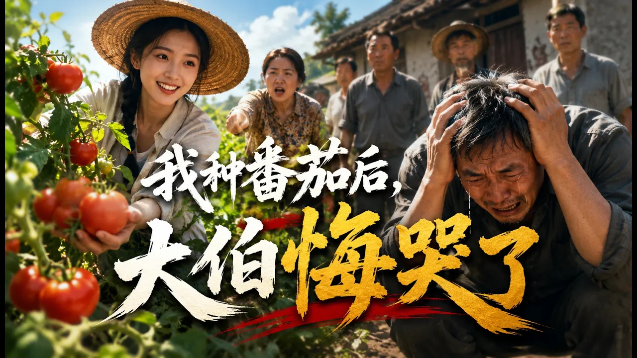 🔥【AI末日回憶錄】《我种番茄后,大伯悔哭了》💥#ai #電影 #末日 #穿越 #重生 #爽文 #爽文 poster