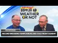 Record breaking temps ahead Big cold front Sunday Weather or Not