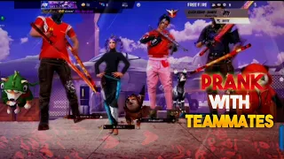 Download Free Fire Prank With Teammates || BK Gaming Official MP3