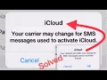 Download Lagu Solved,Your Carrier May Charge For Sms Messages Used To Activate iCloud.ICLoud Your Network Provider