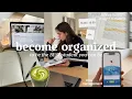 how to become organized to be the BEST student time management daily routine motivation tips