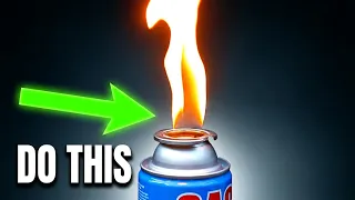 Don't Throw Away an Empty Gas Canister. Free Fire Without Gas!
