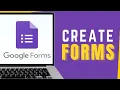 How to Create Google Form Google Forms Complete Tutorial 2025