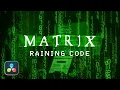 Matrix Raining Code Effect in Davinci Resolve