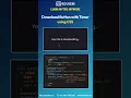Download Button with Timer using CSS