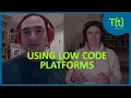 Using low code platforms to learn development skills