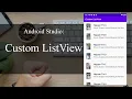 Custom Listview with image and text - android tutorial studio