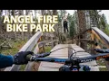 Angel Fire Bike Park in the Wet