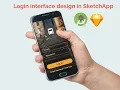 Android Login UI design in SketchApp