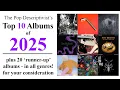 Lagu The Pop Descriptivist's Top 10 Albums of 2025