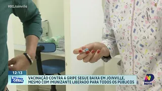 Gripe: vacinação continua abaixo do esperado em Joinville