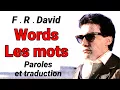 Download Lagu F. R. David - Words (Paroles et traduction)