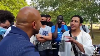 اسرع مناظره في التاريخ بين مسلم ومسيحي 