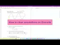 Clearing ALL annotations on OneNote pages