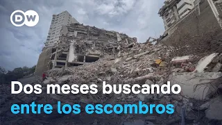Sobrevivientes del doble terremoto en Venezuela siguen buscando a sus familiares