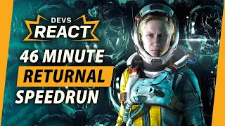 Returnal Developers React to 46 Minute Speedrun 4K 60fps