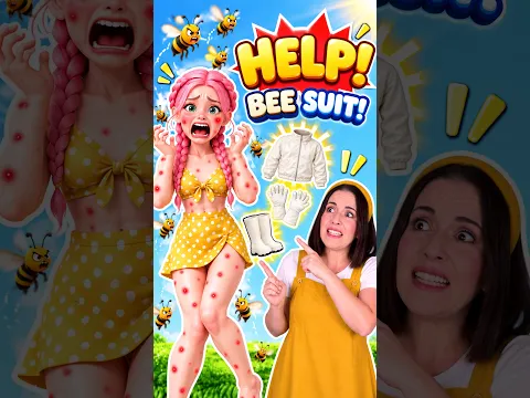 Beekeeper Clothes for Kids 🐝#english  #kids  #preschool  #learning  #cartoon