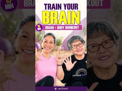 Can You Do This? 15-Minute Brain + Body Workout for Seniors #Shorts