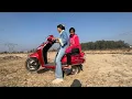 Lagu Scooty stuck on sand with mummy 😱🔥
