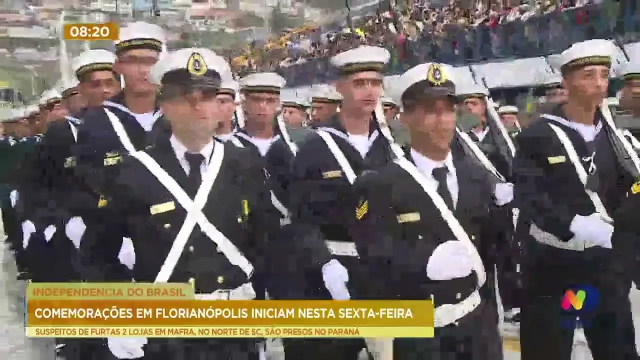 Florianópolis organiza programação especial para o desfile cívico de 7 de setembro