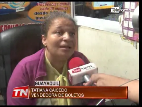 Paralización de servicio en las terminales terrestres por el paro