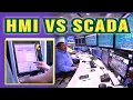 HMI vs SCADA Instrumentation PLC industrial automation