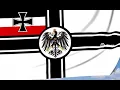 German Kaiser Reichskriegsflagge 1903-1919 image turned into a GIF waving Flag by Sora AI
