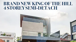 brand new s 12m bespoke 999 4 levels semi detached d19 serangoon gardens singapore home tour 238