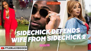 crazy davido s 2nd pregnant sidechick defends his wife chioma against the first anita sidechick