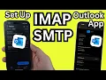 How To Set Up The Outlook App On iPhone IMAP SMTP over SSL