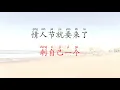 分手快乐 fen shou kuai le ; Break up Happily (belajar mandarin melalui karaoke lagu mandarin pin yin)