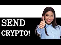 How To Send Crypto With QR Code 2025