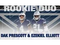 Dak Prescott Ezekiel Elliott Top 5 Moments of The 2016 Cowboys Season NFL Highlights