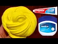 COLGATE TOOTHPASTE VASELINE SLIME How to make Slime with Colgate Toothpaste Vaseline Jelly
