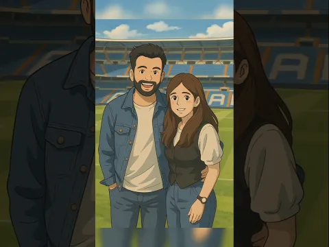Cricket Player Ghibli Art // Ghibli style image generator #ghibli #shorts #ytshorts