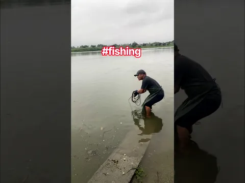 pov: Fishing is so fun with this net #fishing