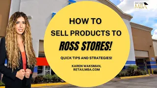 How to Sell to Ross Become Ross Approved Vendor Sell Products to Ross Ross Supplier