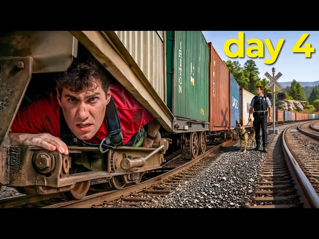Video: Secretly Riding Trains Across America