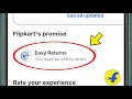 What does Flipkart Easy Returns You have an active return mean