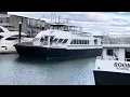 A Ride on MBTA Ferry from Long Wharf to Hingham