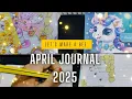 DIY Bee-Themed April Calendar Journal Cute Aesthetic Bullet Journal Idea
