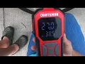 Pumping Air in a Car Tire by Using Craftsman Portable 12-volt Battery Power Air Inflator GH012189