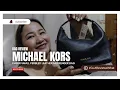 Michael Kors Ember Small Pebbled Leather Messenger Bag