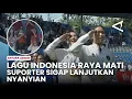 Lagu Momen lagu Indonesia Raya mati, suporter sigap lanjutkan nyanyian